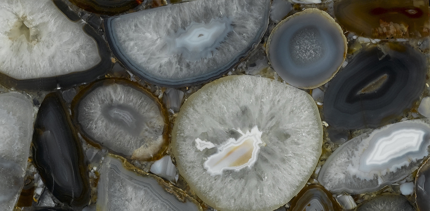 אגאט אבן חצי למשטחי מטבח אמבט